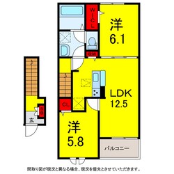 京成臼井駅 徒歩30分 2階の物件間取画像